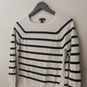 J Crew Striped Sweater - Small - Blue Stripes